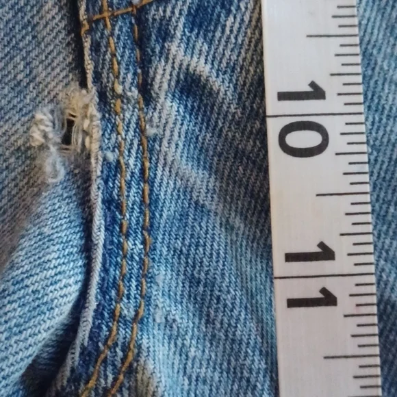 Vintage/ retro Jordache jeans. 25 inch waist, super high rise. Fantastic! - Picture 8 of 12